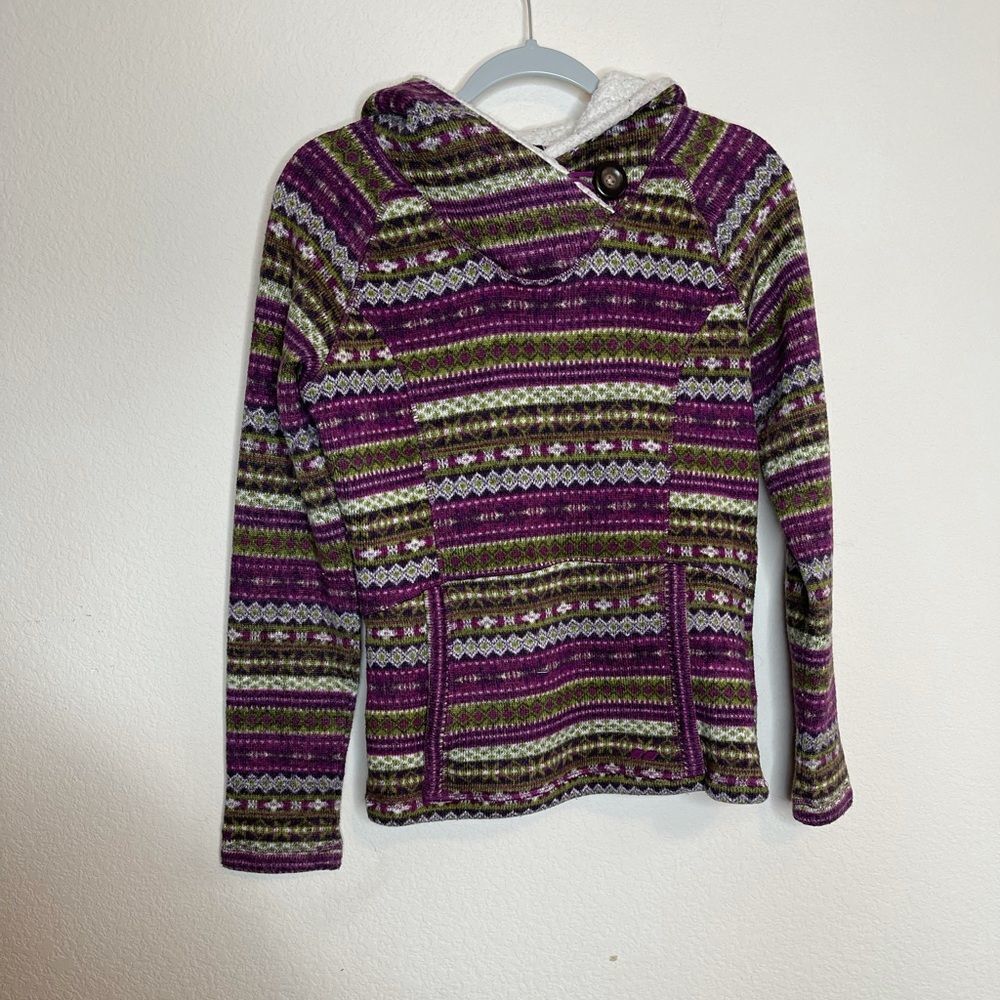 ‎Koppen wool like hooded sweater
